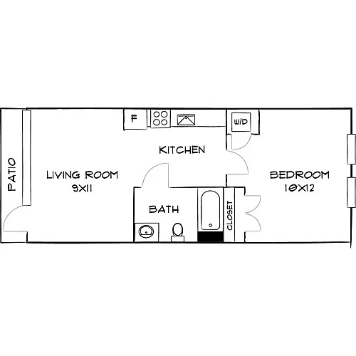 Floor plan Design 1A