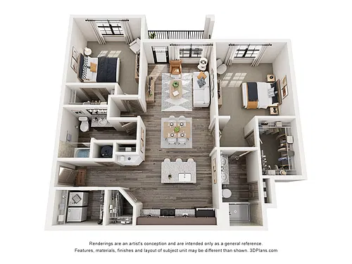 Floor plan B3