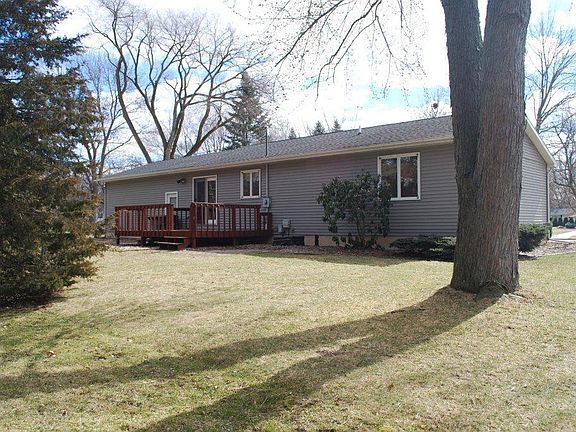 Looking at the Back Side of the Home.