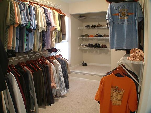 huge master closet