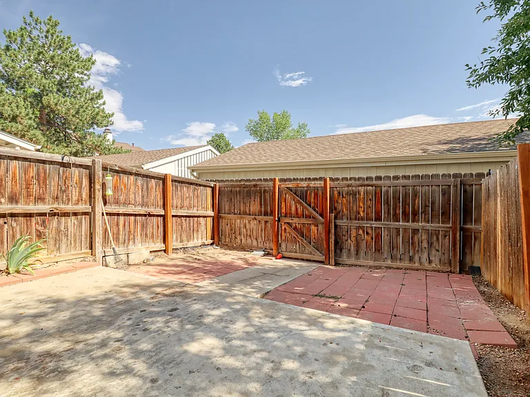 back yard