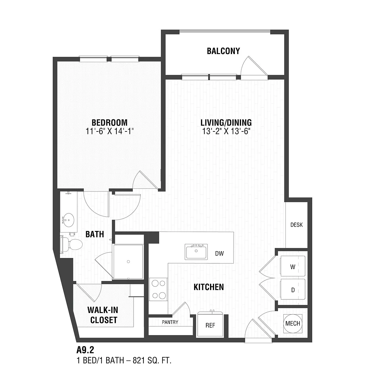 Floor plan A92