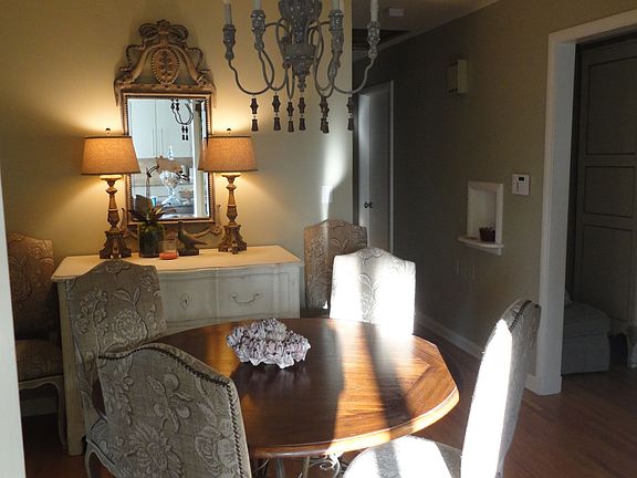Dining Room with updated light fixture