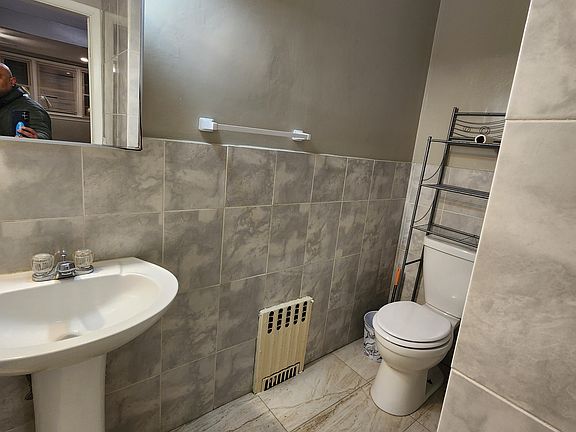 Bathroom - new lighting, pedestal sink, new exhaust system. 

Shower Tub should be refreshed shortly.