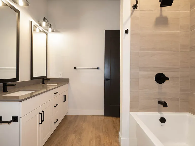 Bathroom with Double Vanity