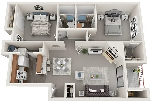 Floor plan B2