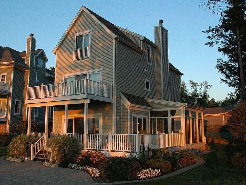 View of house from the lakeside