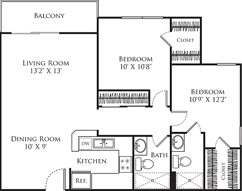 Floor plan The Manchester