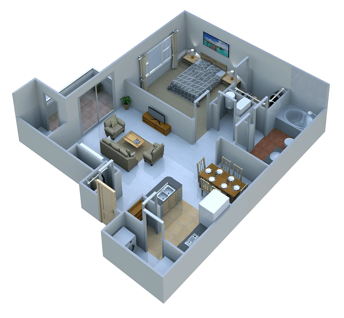 Floor plan Serenity