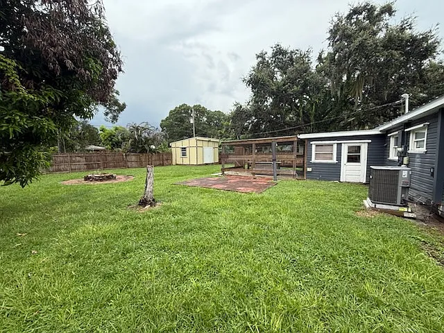 Fenced Yard