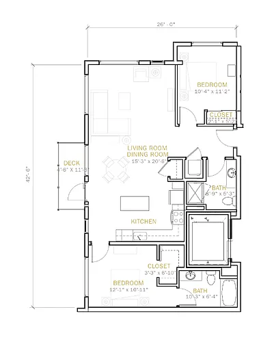 Floor plan C4
