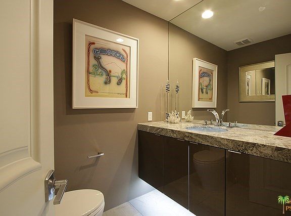Powder Room (Half Bath) off of Entry