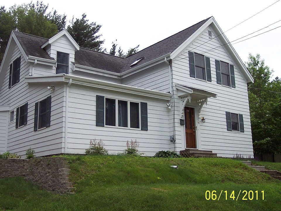 A well maintained exterior makes this old house still look new