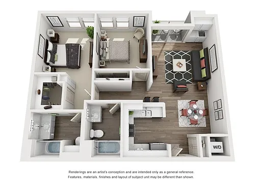 Floor plan D3 - Sophisticated