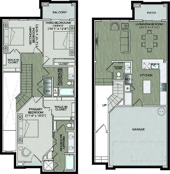 Floor plan Tuscany