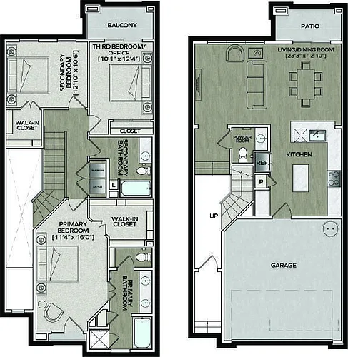 Floor plan Tuscany