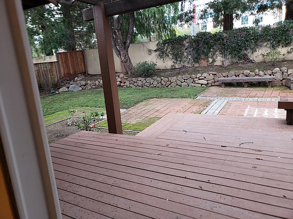 Deck facing BackYard
