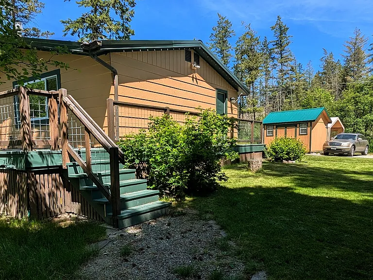 Front of house.