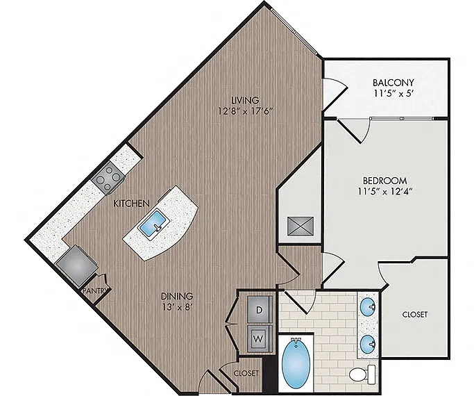 Floor plan Honeycutt