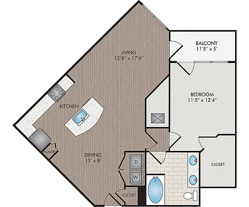 Floor plan Honeycutt