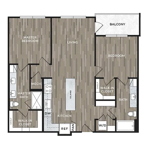 Floor plan B1