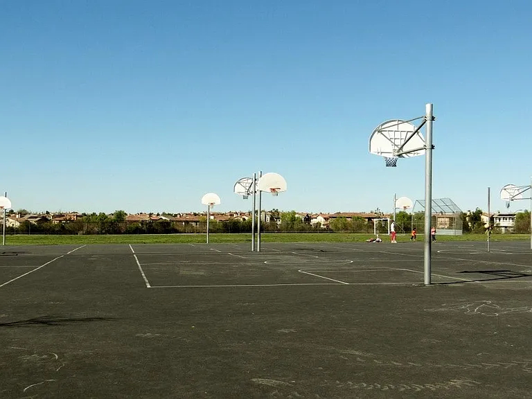 Elementary school playground