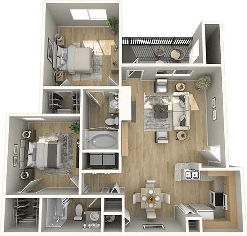 Floor plan B1R - Lex