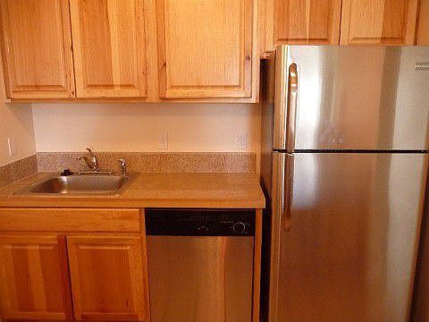 New Kitchen- Hickory Cabinets, Stainless Steel Appliances