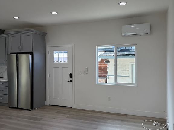 living room and front door
