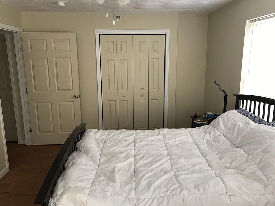 Master bedroom with walk-in closet