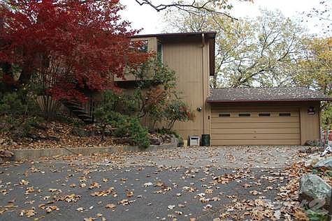 Left Driveway to house (other driveway to right and below)