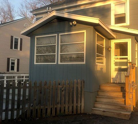 Back porch and back entrance