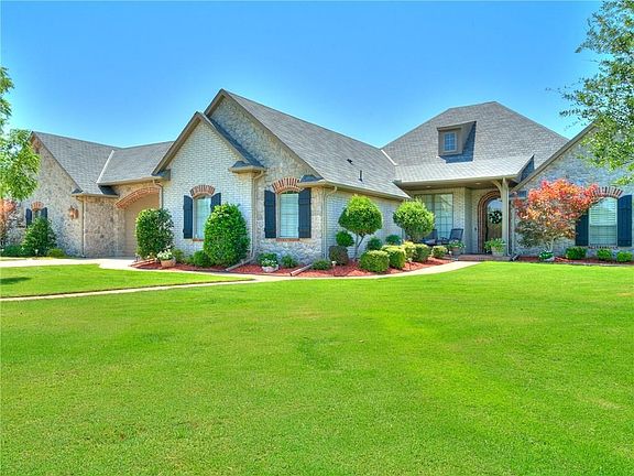 Front of house, easy to maintain landscaping.