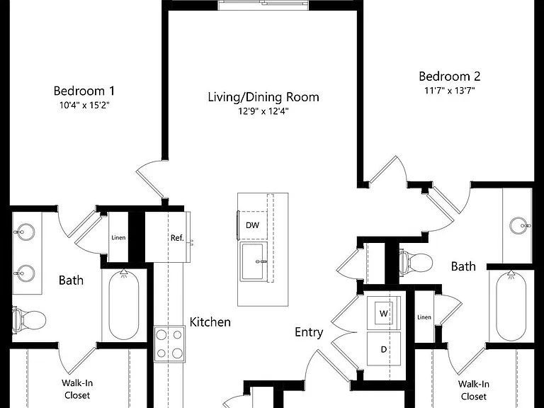 2A floor plan Alta Rise