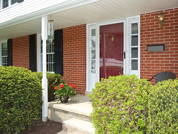 Handsome brick exterior