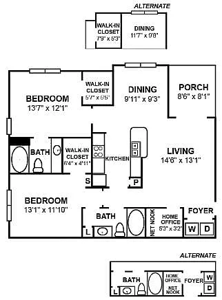 Floor plan B4R