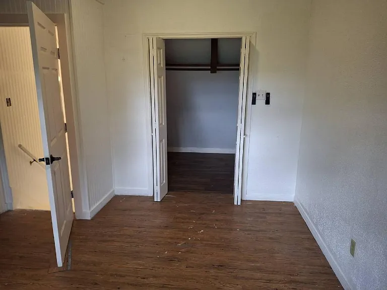 Upstairs closets plenty of storage
