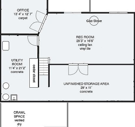 Basement Floorplan