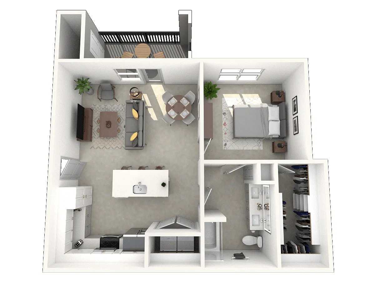 Floor plan A3-HC