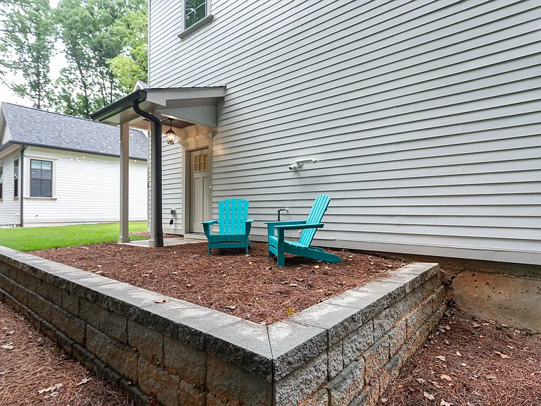 Outdoor seating (HDPE Adirondack chairs)
