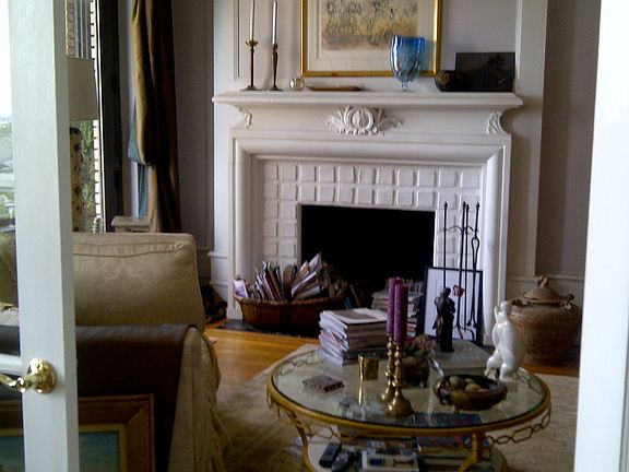 Sitting Area with Balcony Beyond