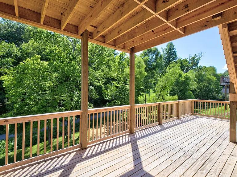 lower level back porch