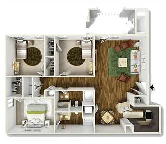 Floor plan Vanderbilt 3rd floor