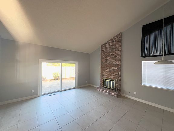Family room and dining room space