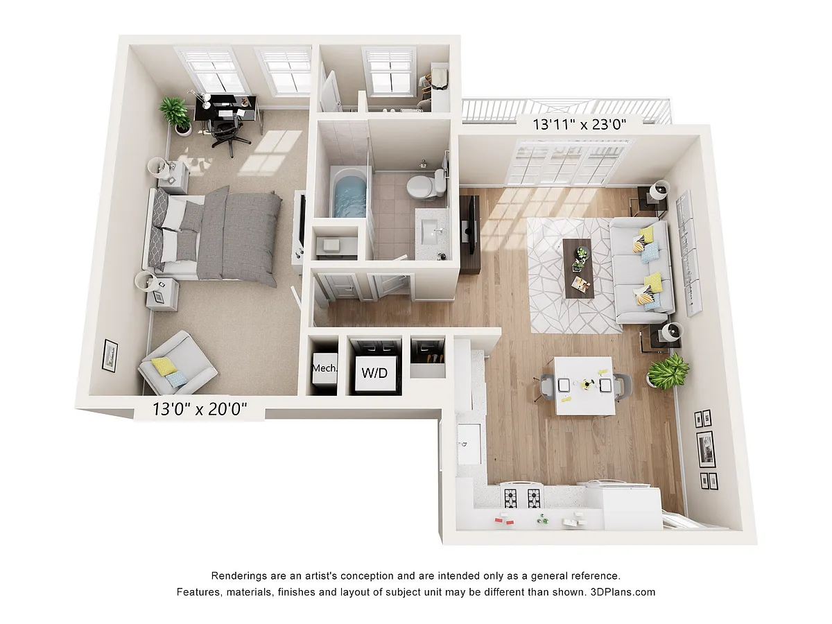 Floor plan A4