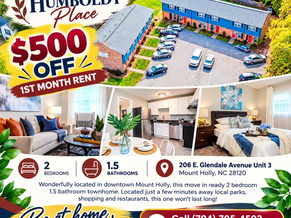 206 E Glendale Ave APT 3, Mount Holly, NC 28120