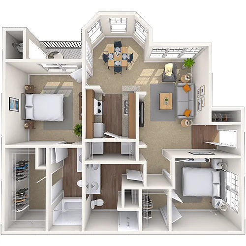 Floor plan Pinehurst