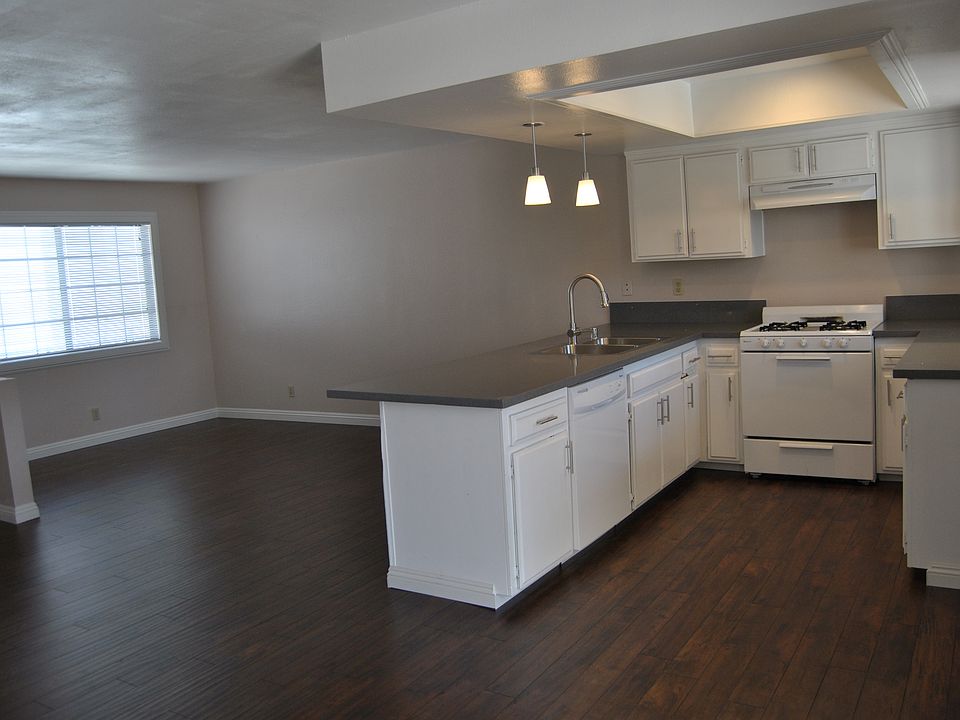 Living room with kitchen