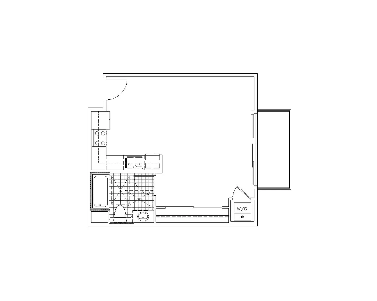 Floor plan Studio