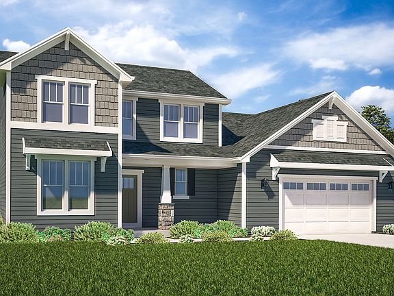 Aubrey Craftsman Elevation